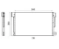 Kondenztor klimatizace MAHLE ‐ MAO AC 367 000S