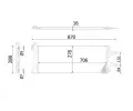 Kondenztor klimatizace MAHLE ‐ MAO AC 368 000S