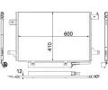 MAHLE Kondenztor klimatizace MAO AC 369 000P, AC 369 000P