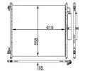 Kondenztor klimatizace MAHLE ‐ MAO AC 37 000S