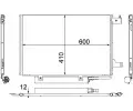 MAHLE Kondenztor klimatizace MAO AC 370 000P, AC 370 000P