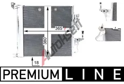 MAHLE Kondenztor klimatizace MAO AC 376 000P, AC 376 000P