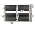 MAHLE Kondenztor klimatizace MAO AC 377 000P, AC 377 000P