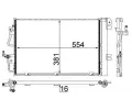 Kondenztor klimatizace MAHLE ‐ MAO AC 377 001S