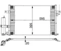 Kondenztor klimatizace MAHLE ‐ MAO AC 384 000S