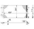 Kondenztor klimatizace MAHLE ‐ MAO AC 4 000S
