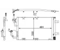 Kondenztor klimatizace MAHLE ‐ MAO AC 400 000S