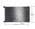 MAHLE Kondenztor klimatizace MAO AC 412 000S, AC 412 000S