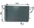 MAHLE Kondenztor klimatizace MAO AC 442 000P, AC 442 000P