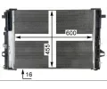 MAHLE Kondenztor klimatizace MAO AC 446 000P, AC 446 000P