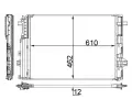 Kondenztor klimatizace MAHLE ‐ MAO AC 446 000S