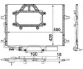 MAHLE Kondenztor klimatizace MAO AC 453 000P, AC 453 000P