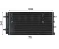 MAHLE Kondenztor klimatizace MAO AC 457 000P, AC 457 000P