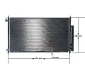 MAHLE Kondenztor klimatizace MAO AC 467 001S, AC 467 001S