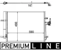 MAHLE Kondenztor klimatizace MAO AC 500 000P, AC 500 000P