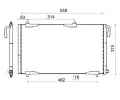 Kondenztor klimatizace MAHLE ‐ MAO AC 501 000S