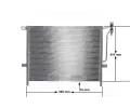 MAHLE Kondenztor klimatizace MAO AC 502 001S, AC 502 001S