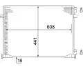 Kondenztor klimatizace MAHLE ‐ MAO AC 528 000S