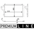 Kondenztor klimatizace MAHLE ‐ MAO AC 55 000P