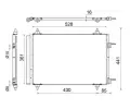 MAHLE Kondenztor klimatizace ‐ MAO AC 554 000S