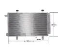 MAHLE Kondenztor klimatizace MAO AC 556 000S, AC 556 000S