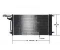 MAHLE Kondenztor klimatizace MAO AC 566 000S, AC 566 000S