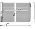MAHLE Kondenztor klimatizace MAO AC 567 000P, AC 567 000P