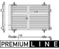 MAHLE Kondenztor klimatizace ‐ MAO AC 587 000P