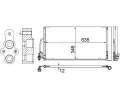 Kondenztor klimatizace MAHLE ‐ MAO AC 590 000S