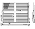 MAHLE Kondenztor klimatizace MAO AC 596 000P, AC 596 000P