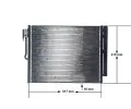 MAHLE Kondenztor klimatizace MAO AC 596 000S, AC 596 000S
