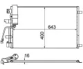 Kondenztor klimatizace MAHLE ‐ MAO AC 607 001S