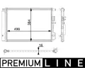 Kondenztor klimatizace MAHLE ‐ MAO AC 61 000P