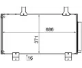 Kondenztor klimatizace MAHLE ‐ MAO AC 610 000S
