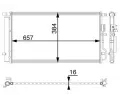 MAHLE Kondenztor klimatizace MAO AC 63 000P, AC 63 000P