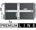 Kondenztor klimatizace MAHLE ‐ MAO AC 633 000P