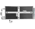 MAHLE Kondenztor klimatizace MAO AC 634 000P, AC 634 000P