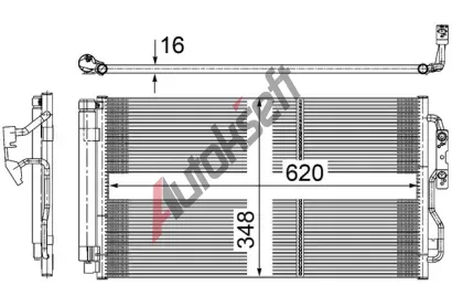 MAHLE Kondenztor klimatizace MAO AC 652 000S, AC 652 000S