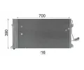 MAHLE Kondenztor klimatizace MAO AC 659 000P, AC 659 000P
