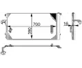 Kondenztor klimatizace MAHLE ‐ MAO AC 659 000S