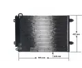 MAHLE Kondenztor klimatizace MAO AC 666 000S, AC 666 000S