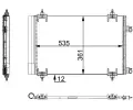 MAHLE Kondenztor klimatizace ‐ MAO AC 668 000S