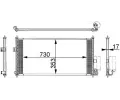 Kondenztor klimatizace MAHLE ‐ MAO AC 674 000S
