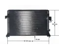 MAHLE Kondenztor klimatizace MAO AC 676 000S, AC 676 000S