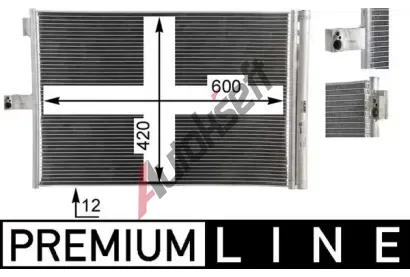 MAHLE Kondenztor klimatizace MAO AC 68 000P, AC 68 000P