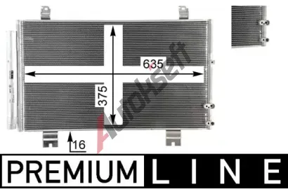 MAHLE Kondenztor klimatizace MAO AC 69 000P, AC 69 000P