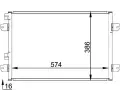 MAHLE Kondenztor klimatizace MAO AC 691 000P, AC 691 000P