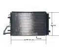 MAHLE Kondenztor klimatizace MAO AC 697 000S, AC 697 000S
