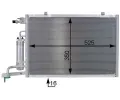 MAHLE Kondenztor klimatizace MAO AC 7 000P, AC 7 000P