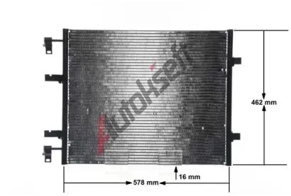 MAHLE Kondenztor klimatizace MAO AC 708 000S, AC 708 000S